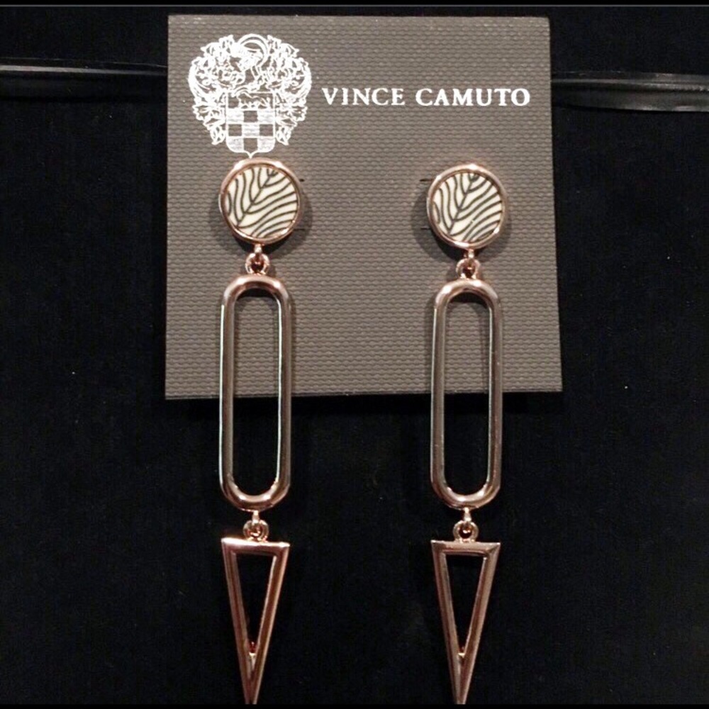 🆕 NWT Vince Camuto Rose Gold Earrings